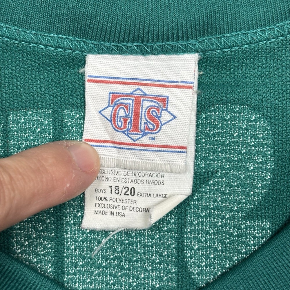 Vintage Lamar Smith Dolphins Jersey Youth XL Single Stitch - Picture 6 of 10